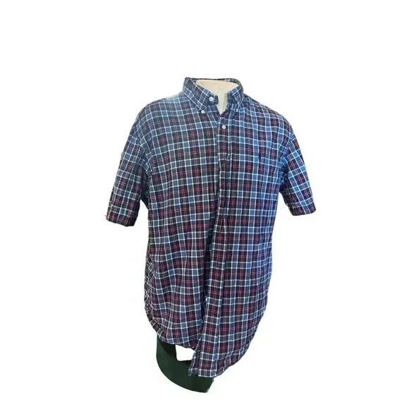 RALPH LAUREN CLASSIC FIT SHORT SLEEVE MENS BUTTON UP SIZE XL - Picture 2 of 6